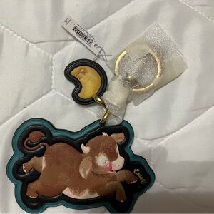 Coach 2021 Lunar Year of the Ox Bag Charm/Key Chain